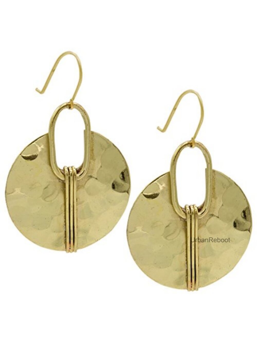 Boho Mixed Metal Dangle Earrings - Artisan Style Jewelry, Gift Ready